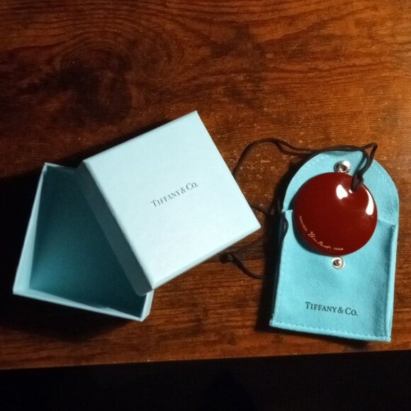 Tiffany Elsa Peretti Lacquer round pendant - Picture 2 of 4